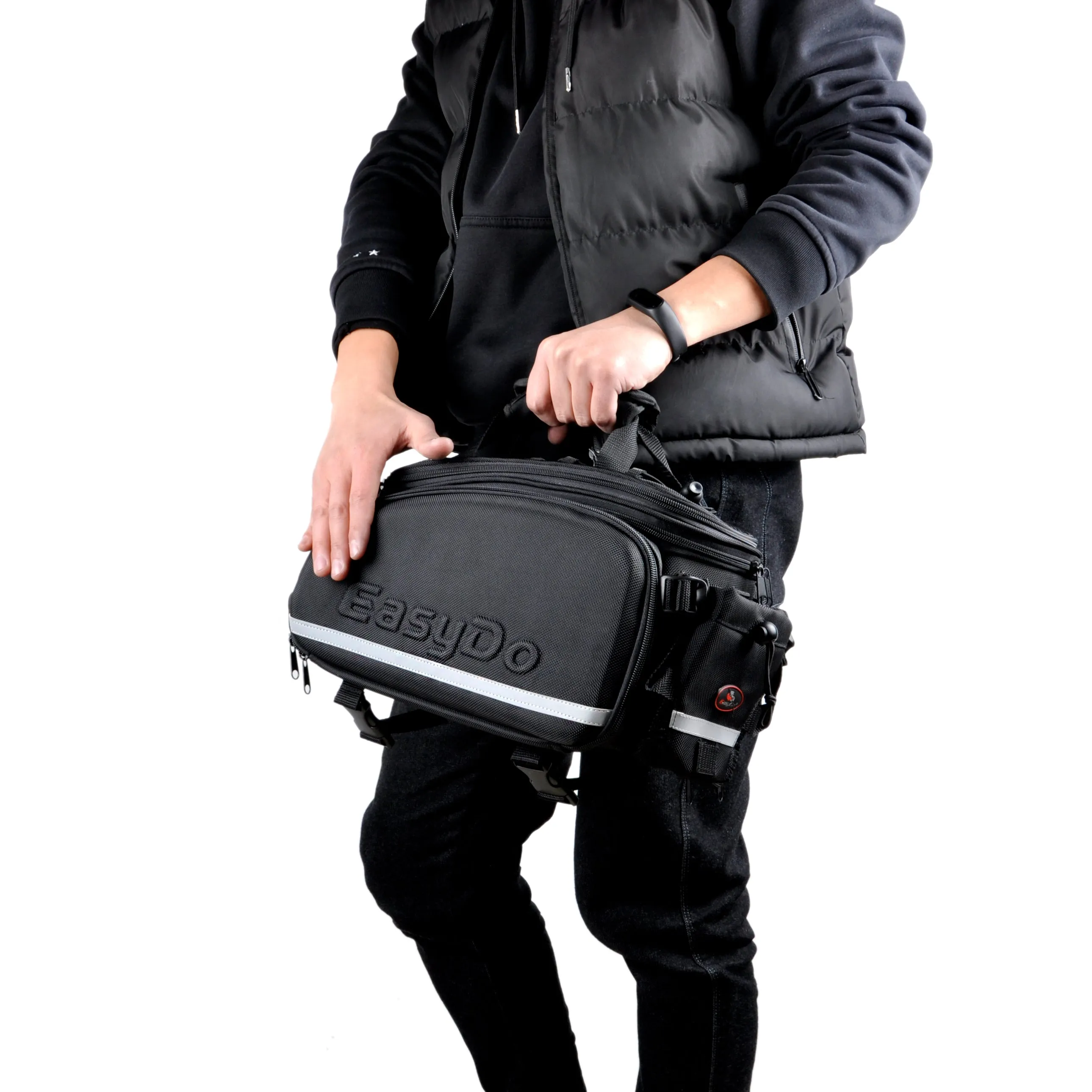 Maxi Rear Bicycle Saddle Cargo Pannier Bag