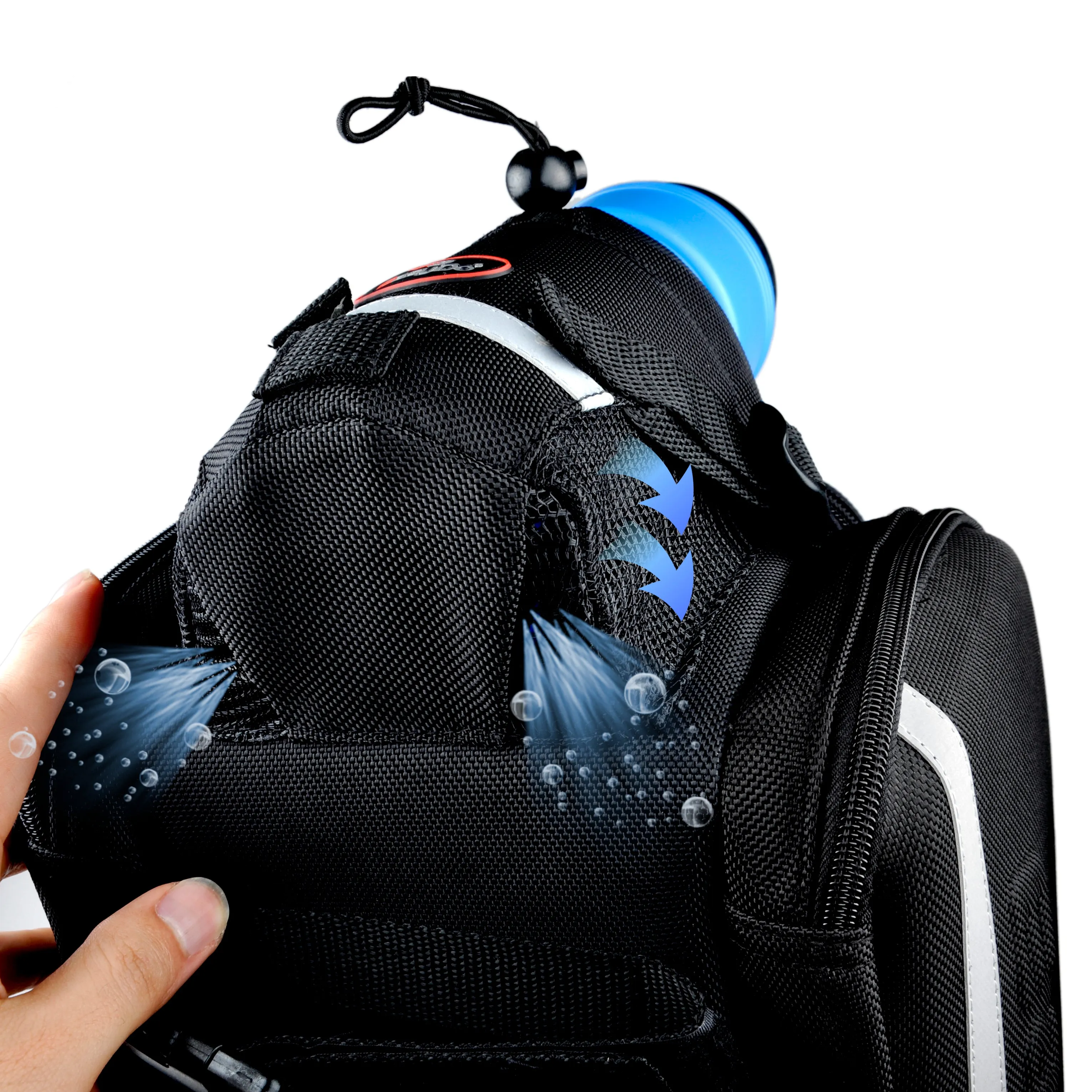 Maxi Rear Bicycle Saddle Cargo Pannier Bag