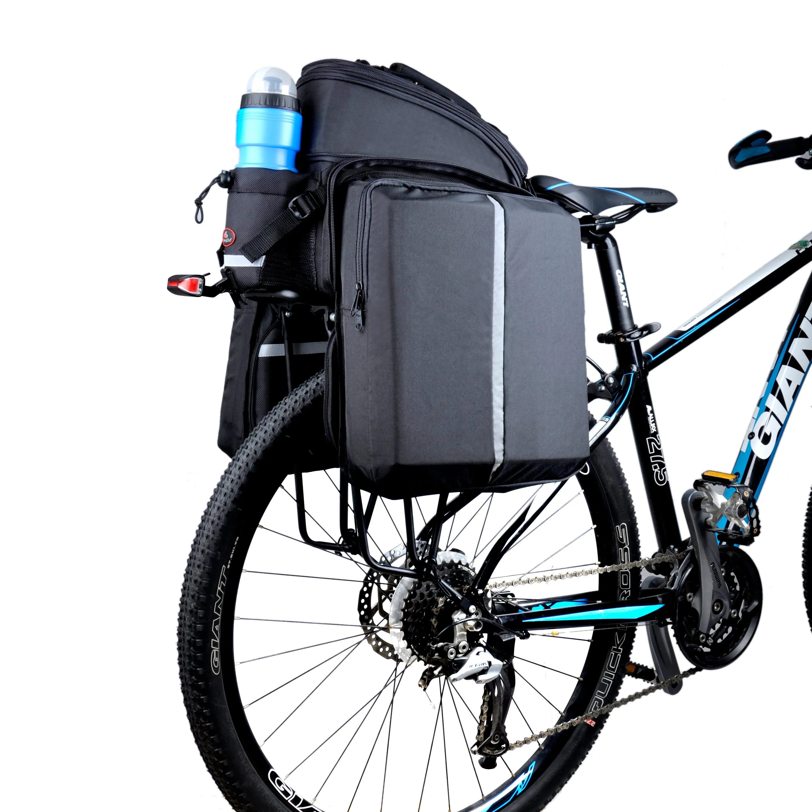 Maxi Rear Bicycle Saddle Cargo Pannier Bag