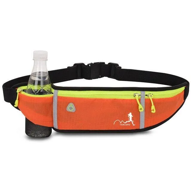 Men Waist Pack Women Running Waterproof Waist Bag Mobile Phone Holder Pouch