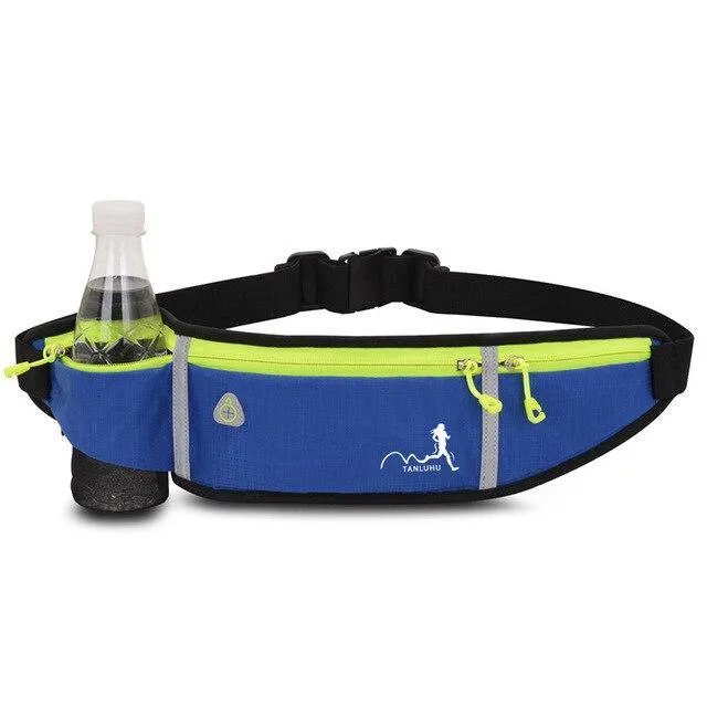 Men Waist Pack Women Running Waterproof Waist Bag Mobile Phone Holder Pouch