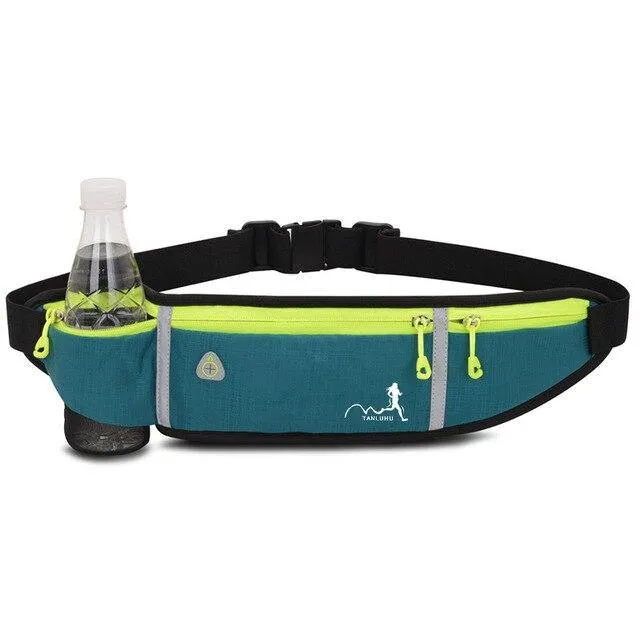 Men Waist Pack Women Running Waterproof Waist Bag Mobile Phone Holder Pouch