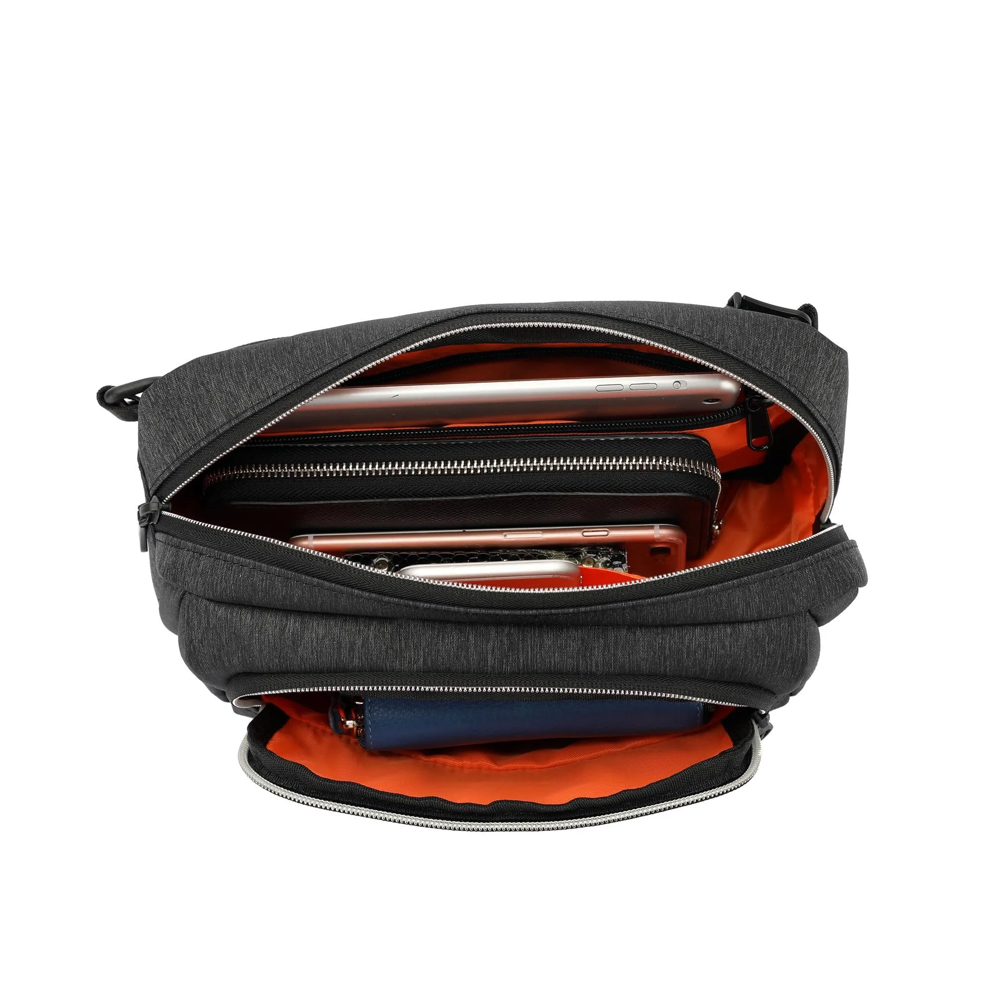 Men's Water Resistant Waist Bag / Sling Bag / Chest Bag - PKY 8527