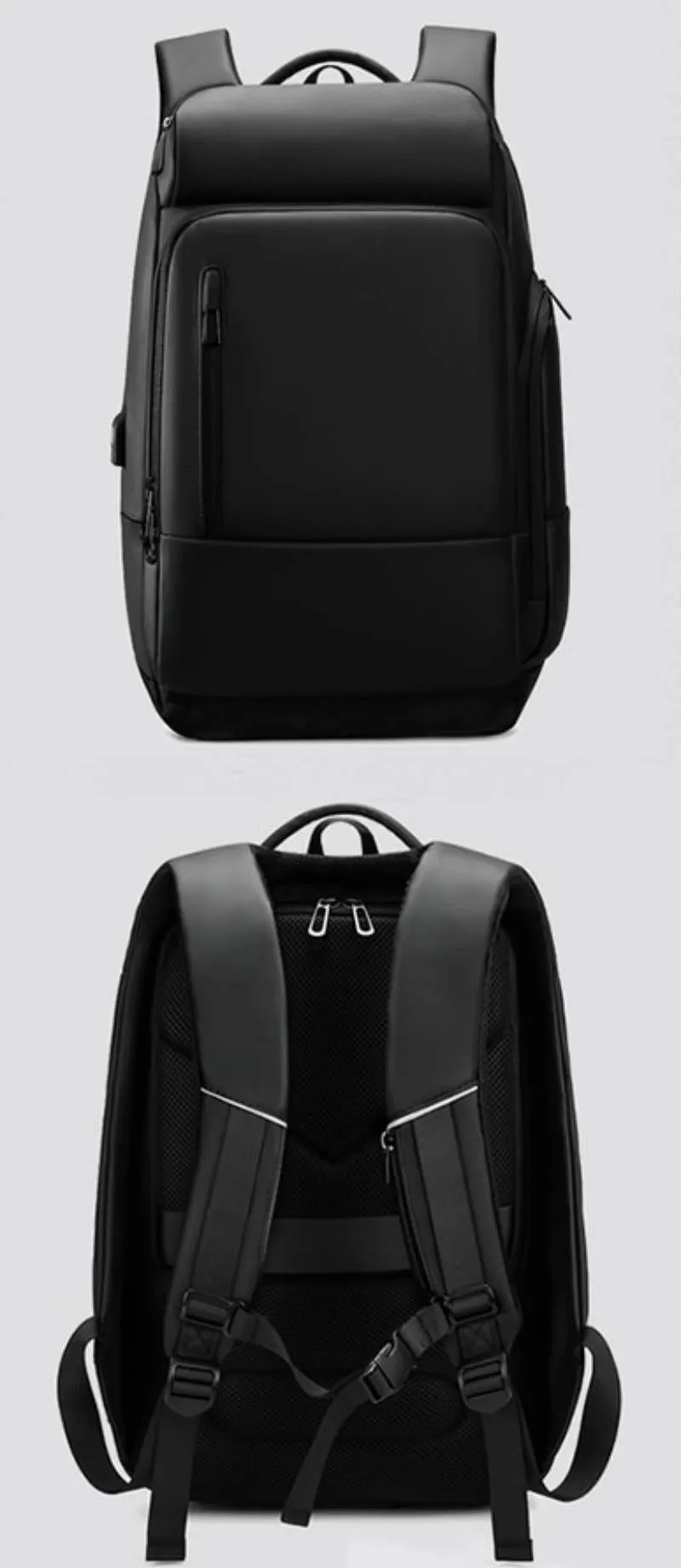 Men's Waterproof Travel Backpack For 17 Inch Laptop