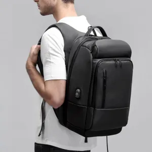 Men's Waterproof Travel Backpack For 17 Inch Laptop