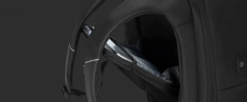 Men's Waterproof Travel Backpack For 17 Inch Laptop