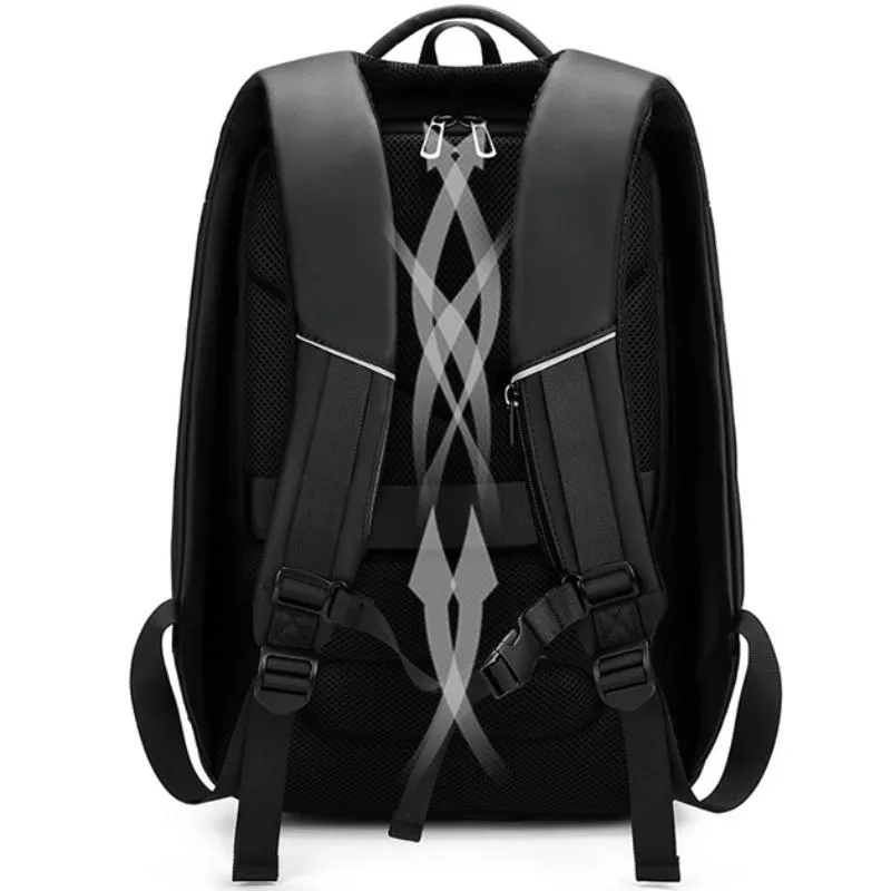 Men's Waterproof Travel Backpack For 17 Inch Laptop