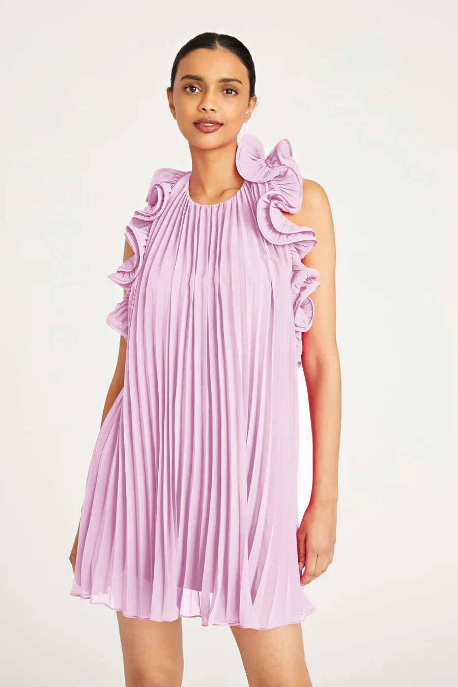 Mimi Dress Stylish in Lilac