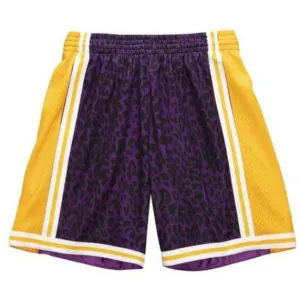Mitchell & Ness - LA Lakers, NBA Wild Life Swingman Shorts