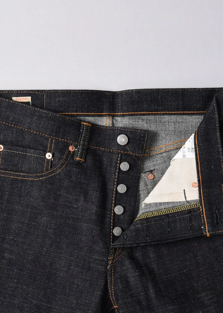 Momotaro 0605-82 16oz Textured Denim Natural Tapered