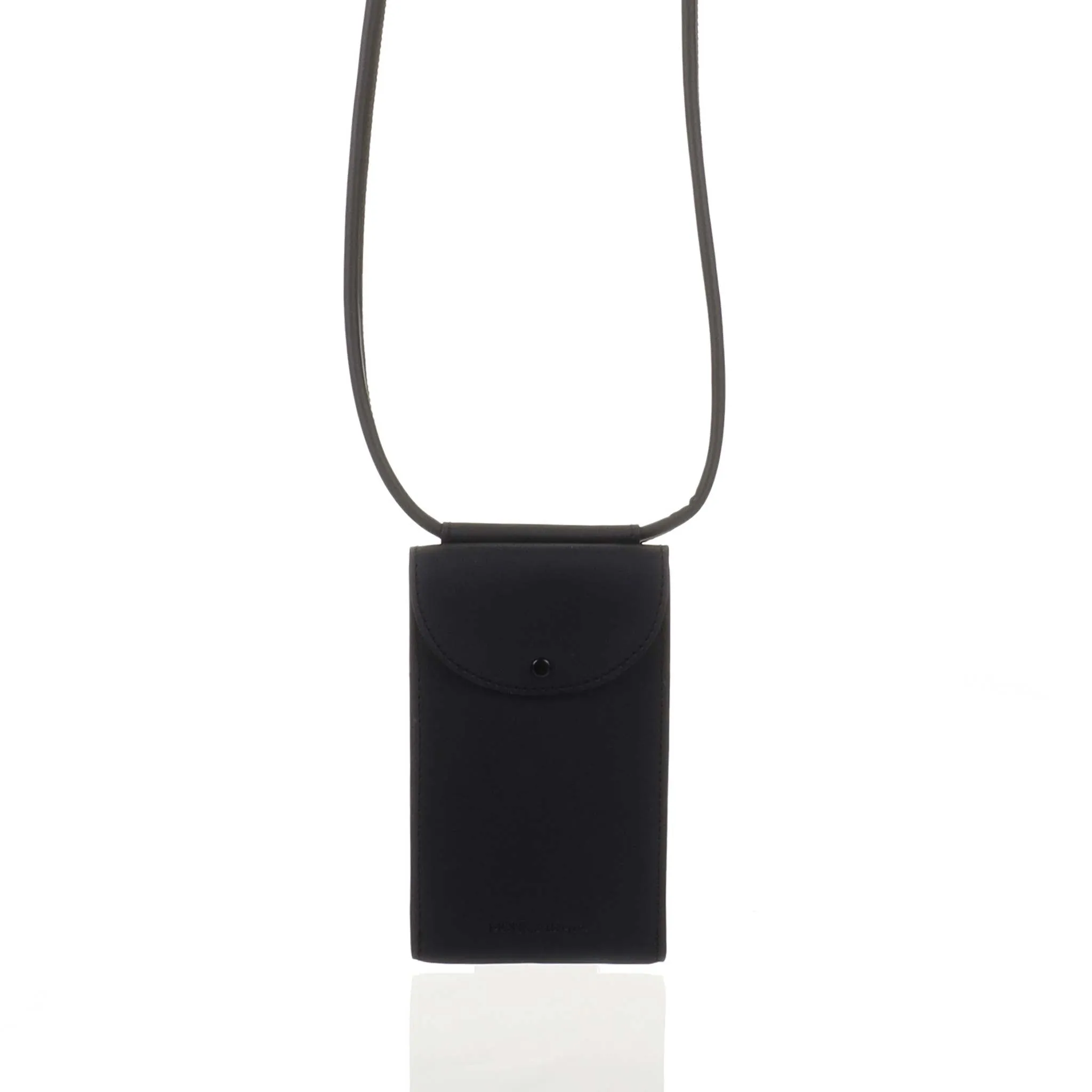 Monk & Anna Black Phone Pouch