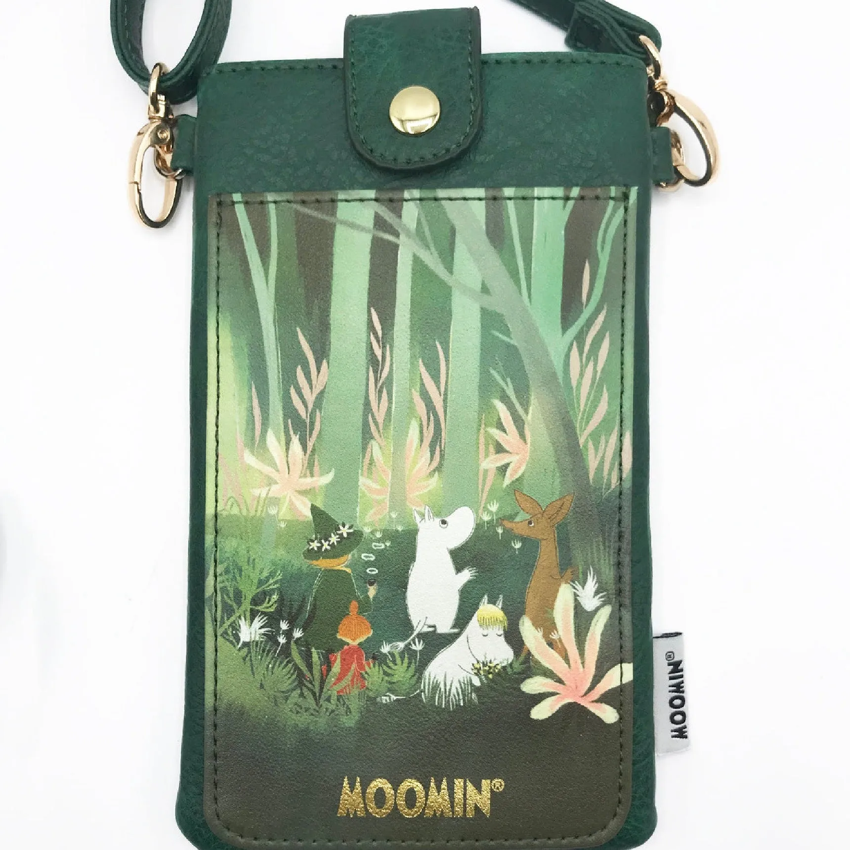Moomin Phone Wallet Forest
