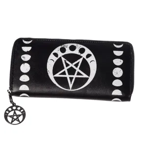 Moon Phase Pentacle Wallet