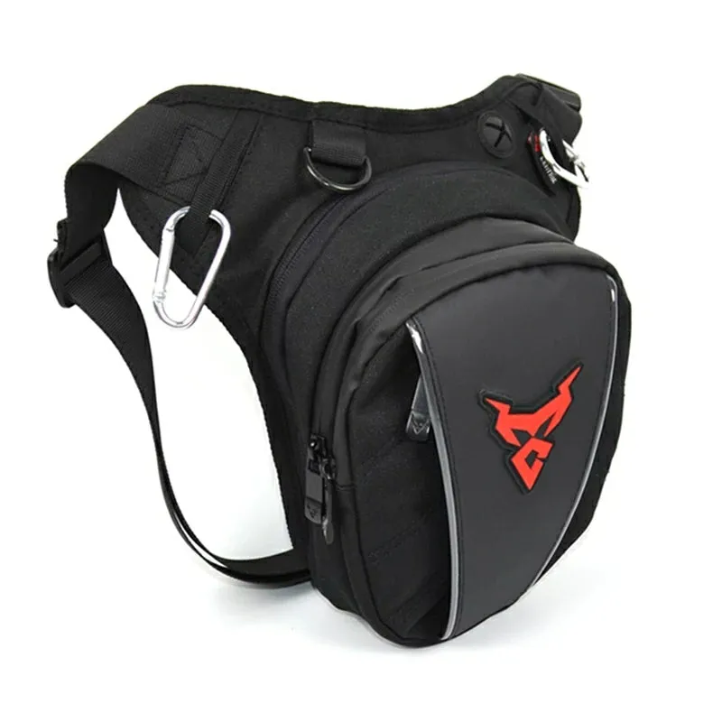 Moto Centric Motorcycle Leg Bag Thigh Waist Pack Hip Pouch 0105