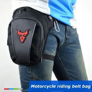 Moto Centric Motorcycle Leg Bag Thigh Waist Pack Hip Pouch 0105