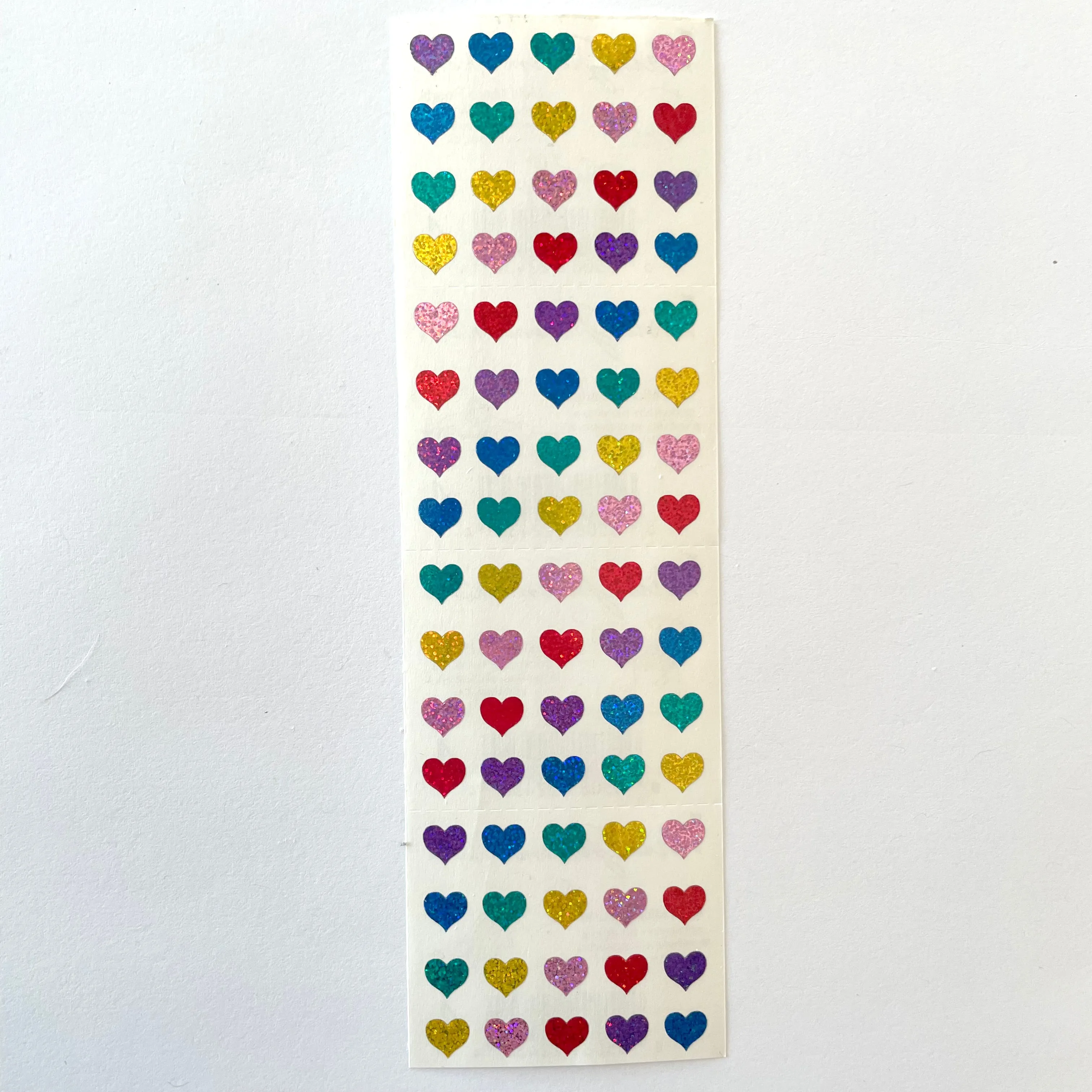 Mrs. Grossman's: Valentine's Multi Micro Hearts Stickers