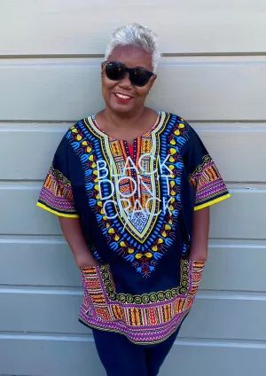 Multi-Colored African Print Dashiki