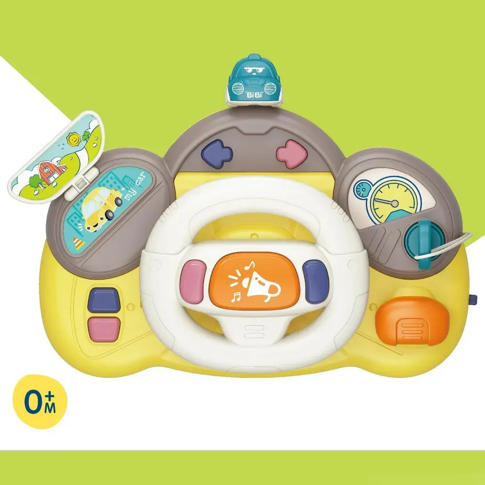Multi-functional Baby Musical Steering Wheel