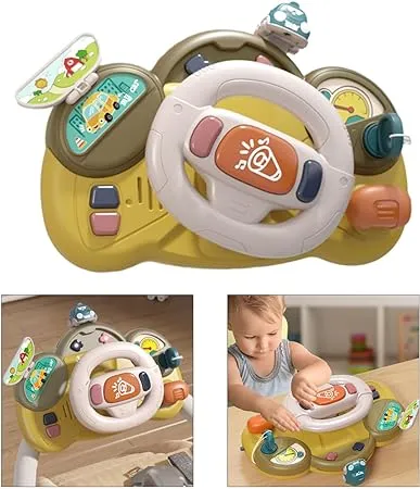 Multi-functional Baby Musical Steering Wheel