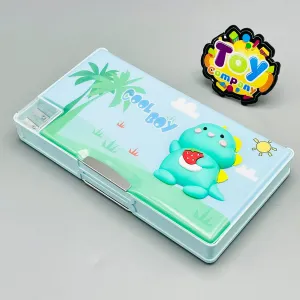 Multi-functional Dino Pencil Box with Sharpener