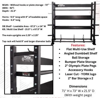 Multi Purpose Rack Commercial 69144