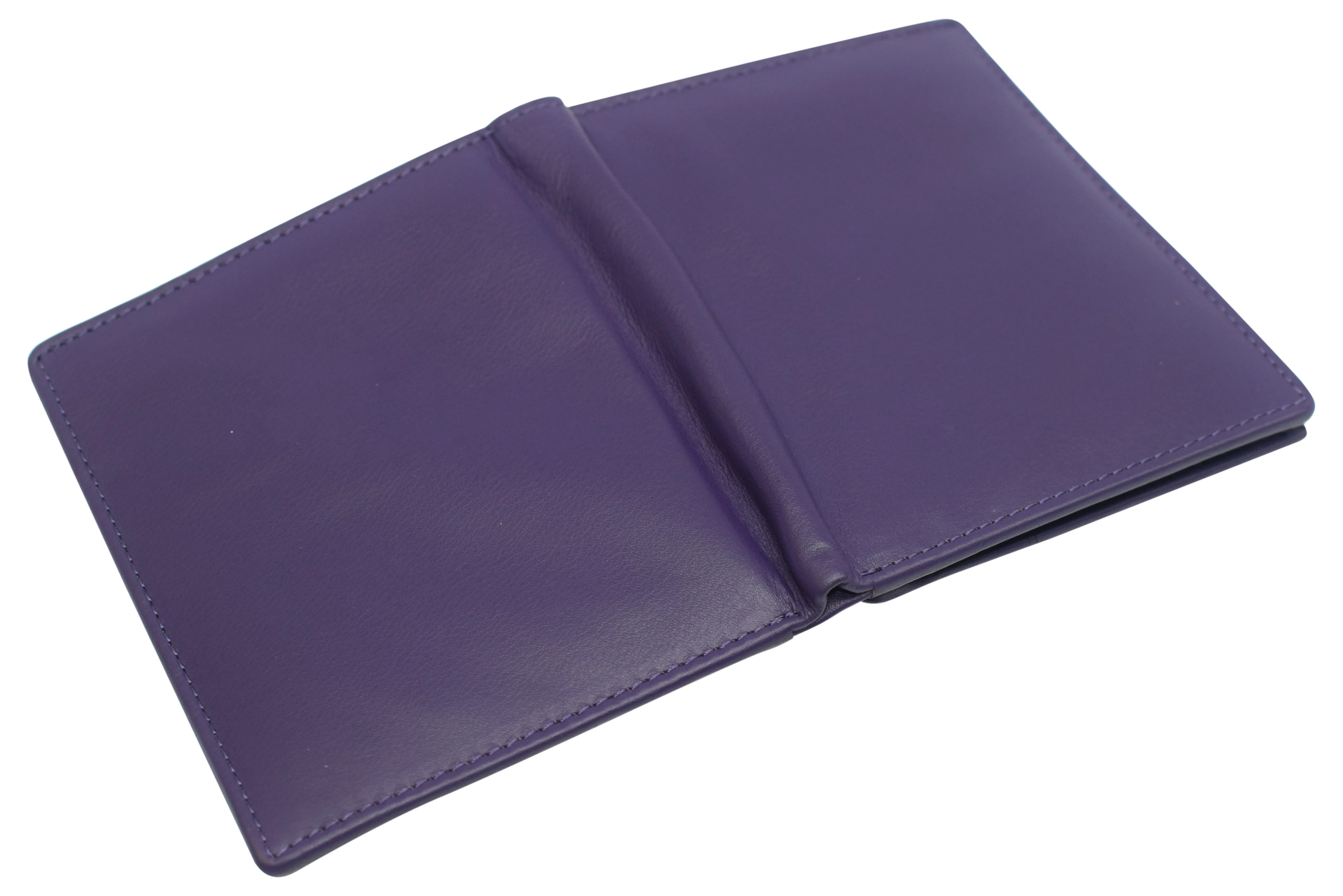 Napa Leather Hipster Bifold Wallet for Men With ID Window and RFID Blocking