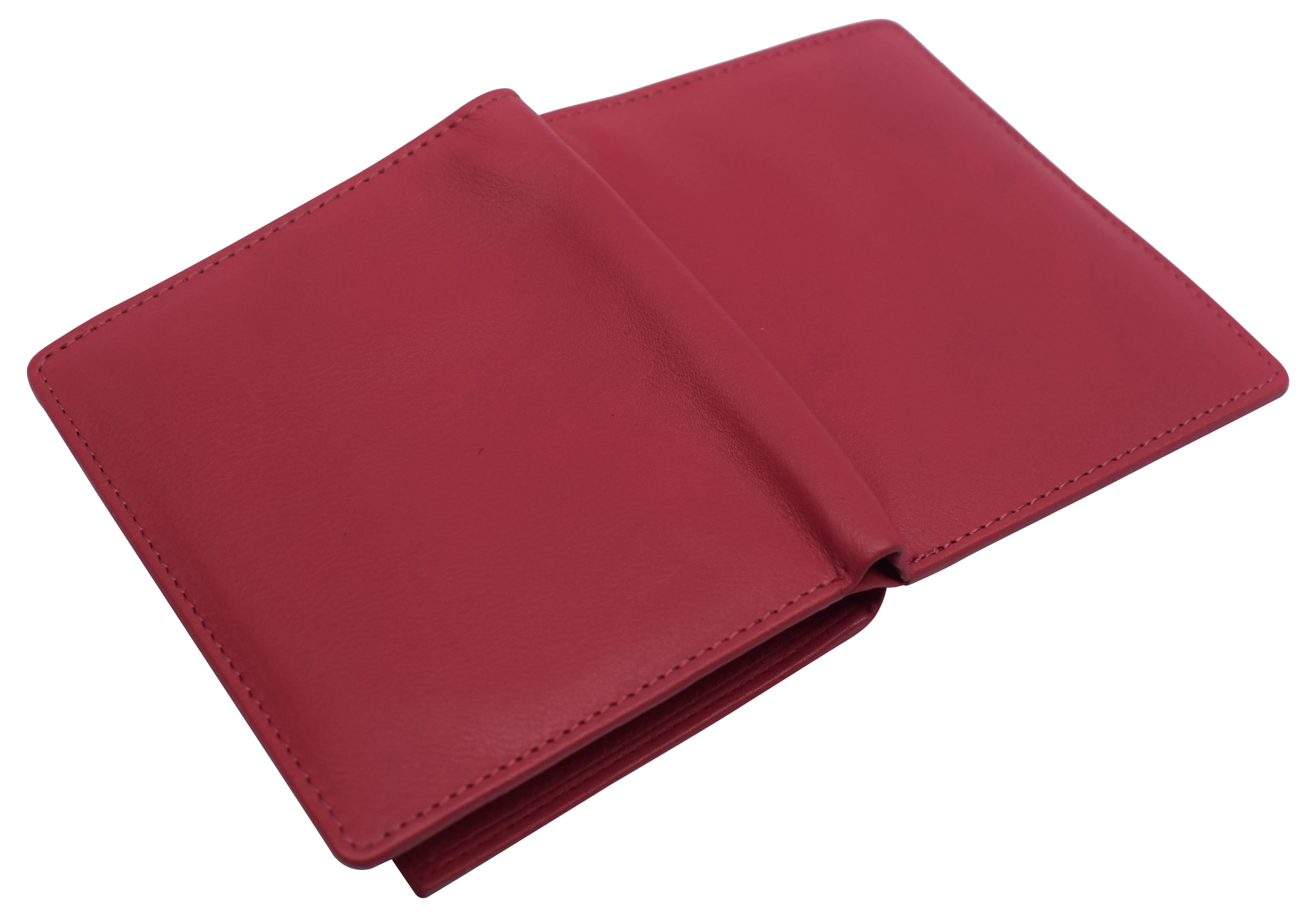 Napa Leather Hipster Bifold Wallet for Men With ID Window and RFID Blocking