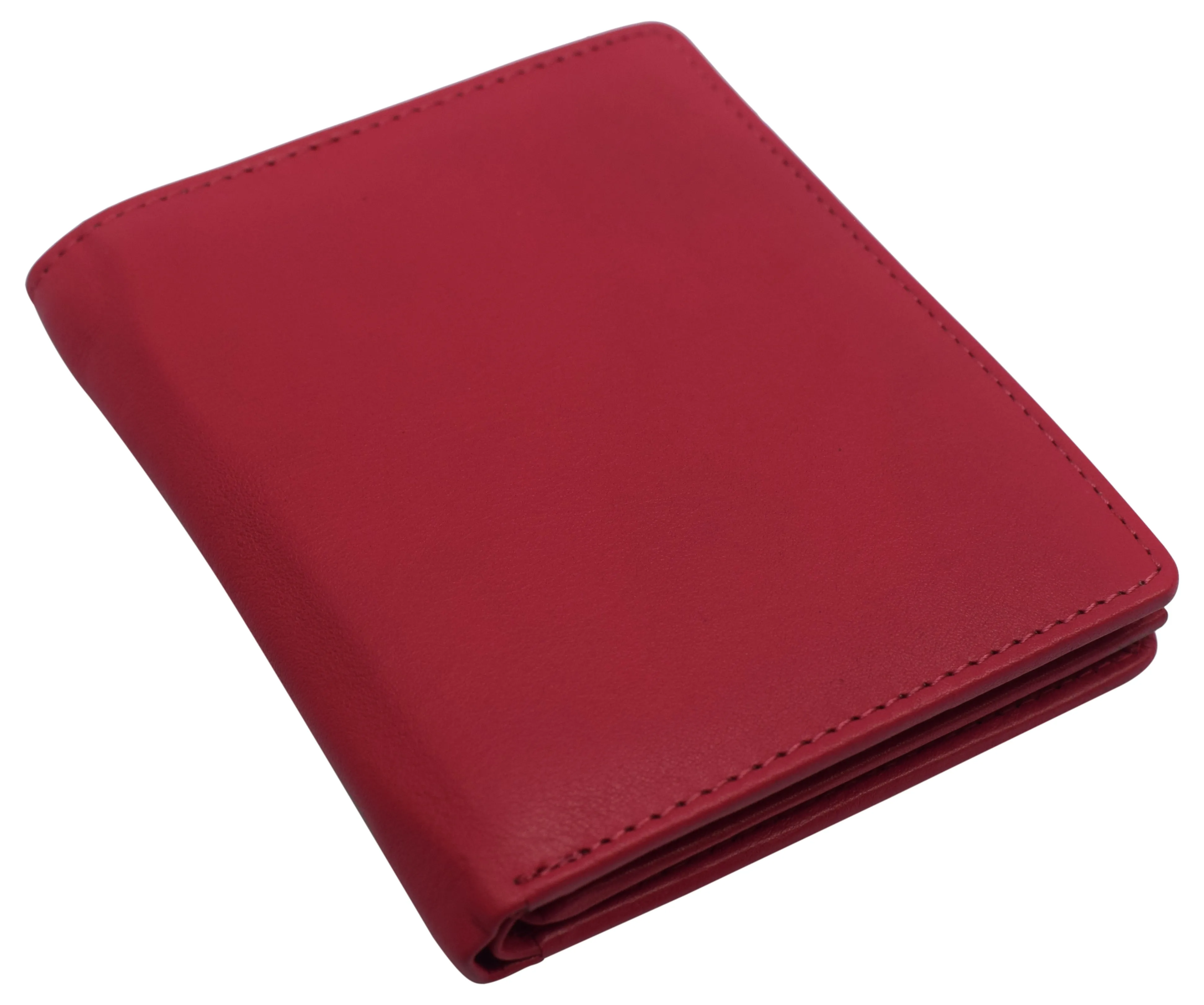 Napa Leather Hipster Bifold Wallet for Men With ID Window and RFID Blocking