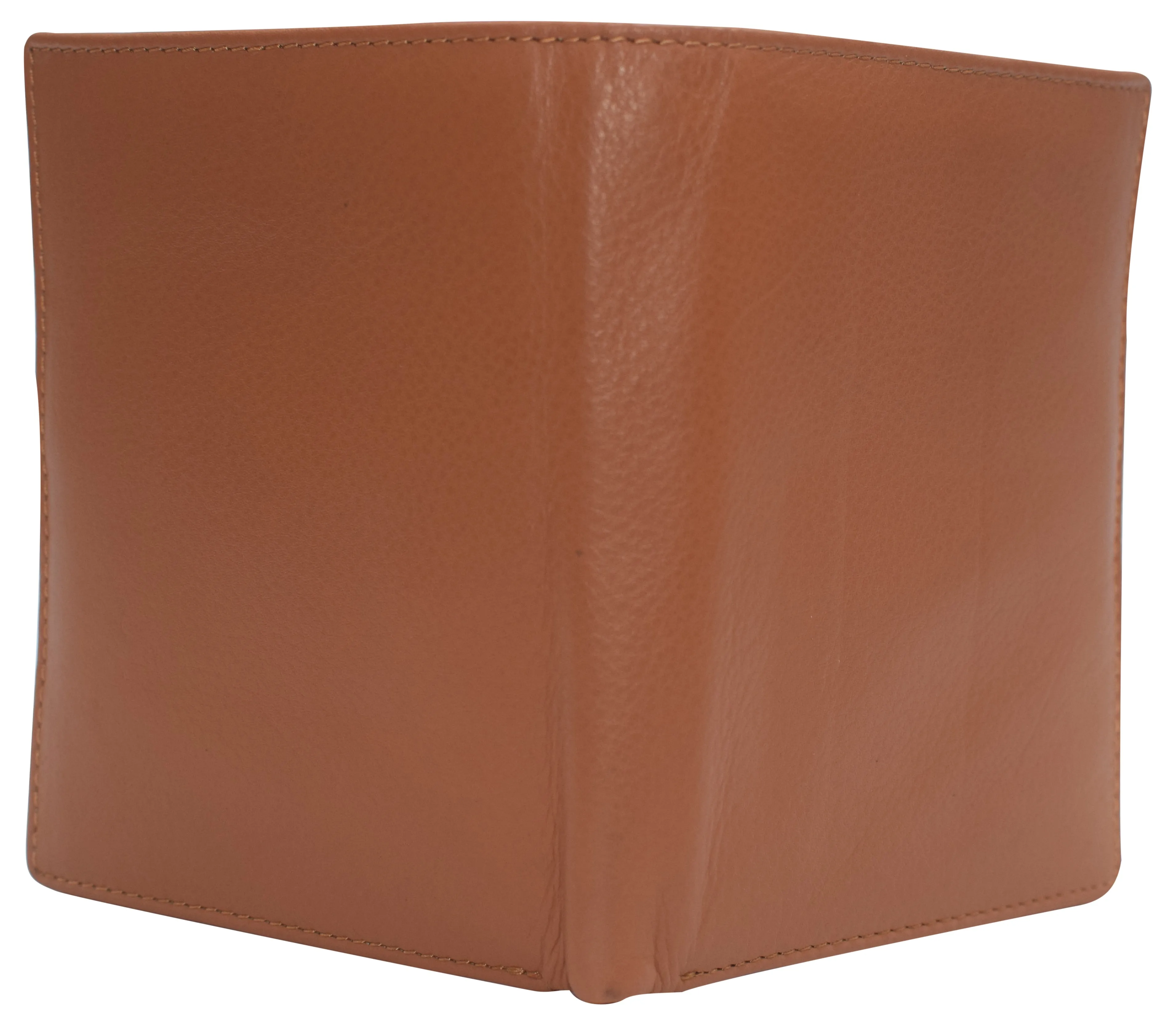 Napa Leather Hipster Bifold Wallet for Men With ID Window and RFID Blocking