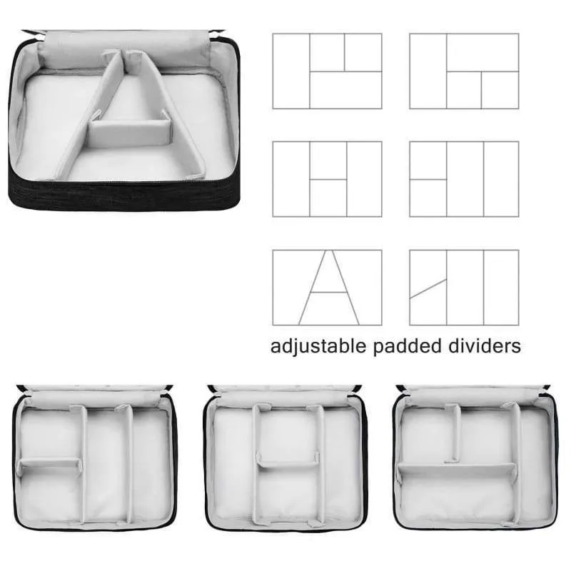 New: Organizer Travel Universal Carry Case for GoPro / DJI Spark / Cable Electronics etc