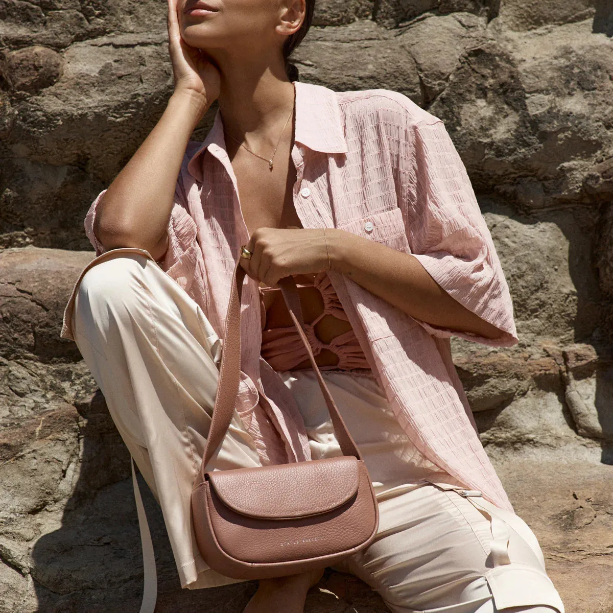 One of These Days Bag (Dusty Rose)