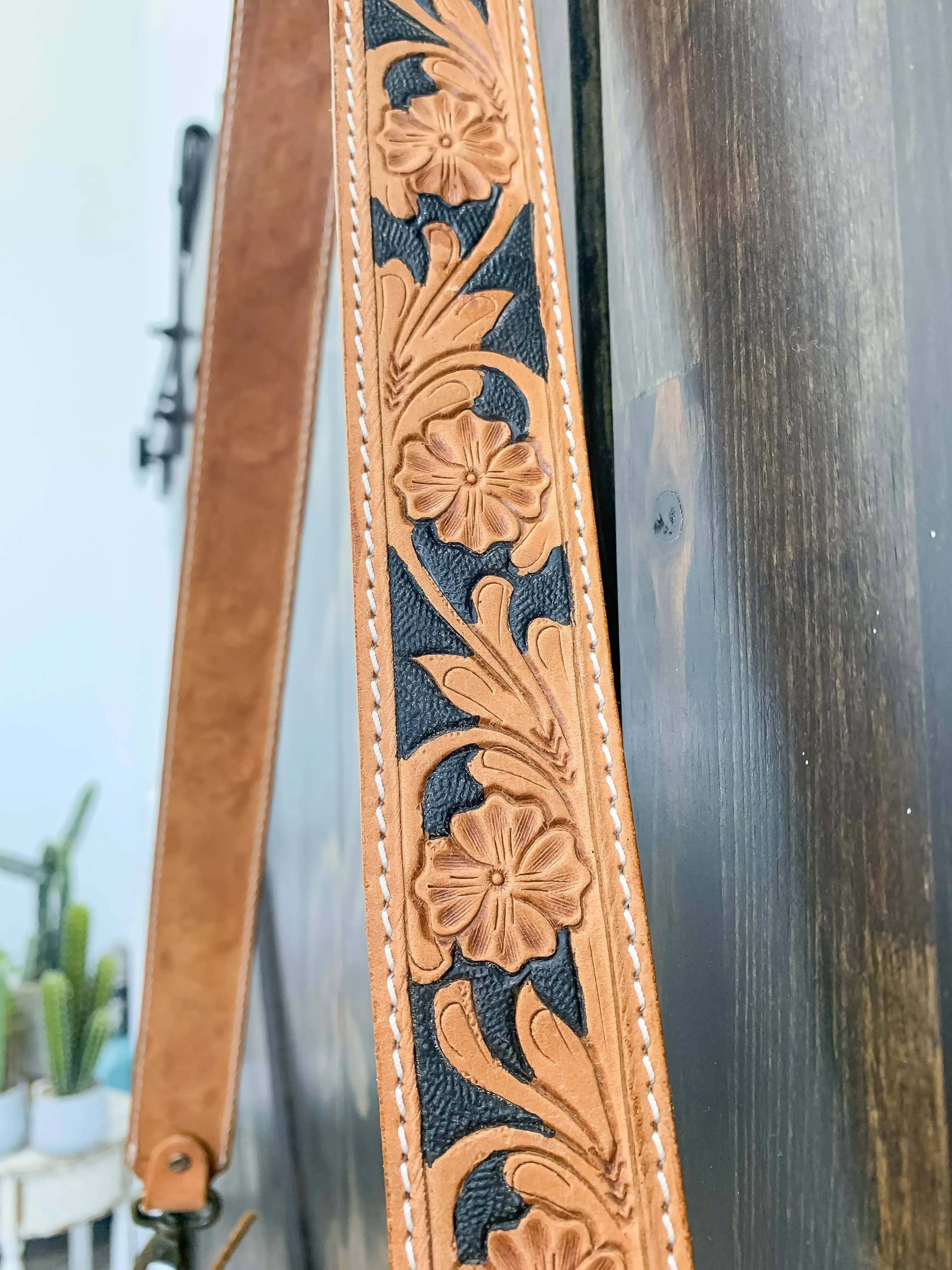 Open Fields Aztec Saddle Bag in Ivory