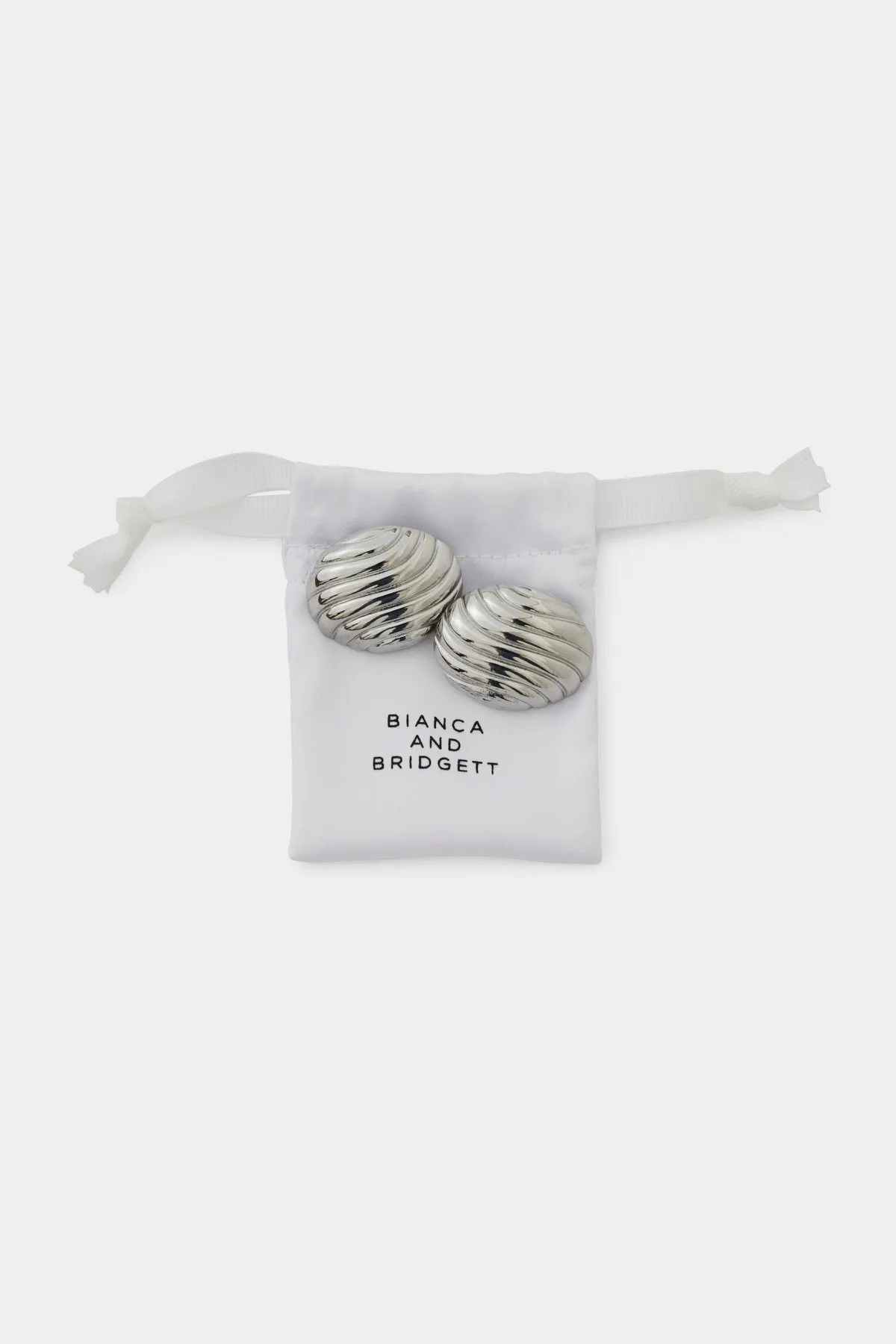 Oval Textured Earrings