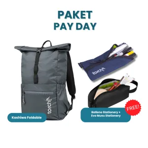 Paket Pay Day -  Kashiwa Foldable Bag Gratis Balleno Stationery   Evo Musu Stationery