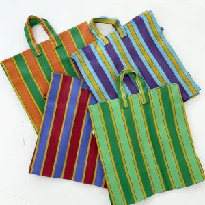 PAN AFTER DAY TO DAY STRIPE BAG: LARGE