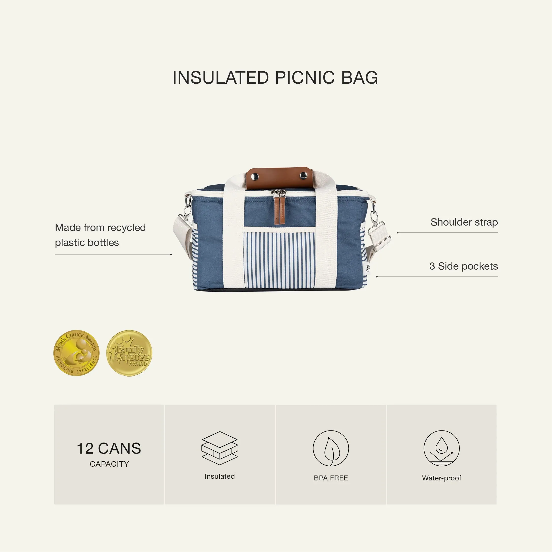Picnic Bag Purple