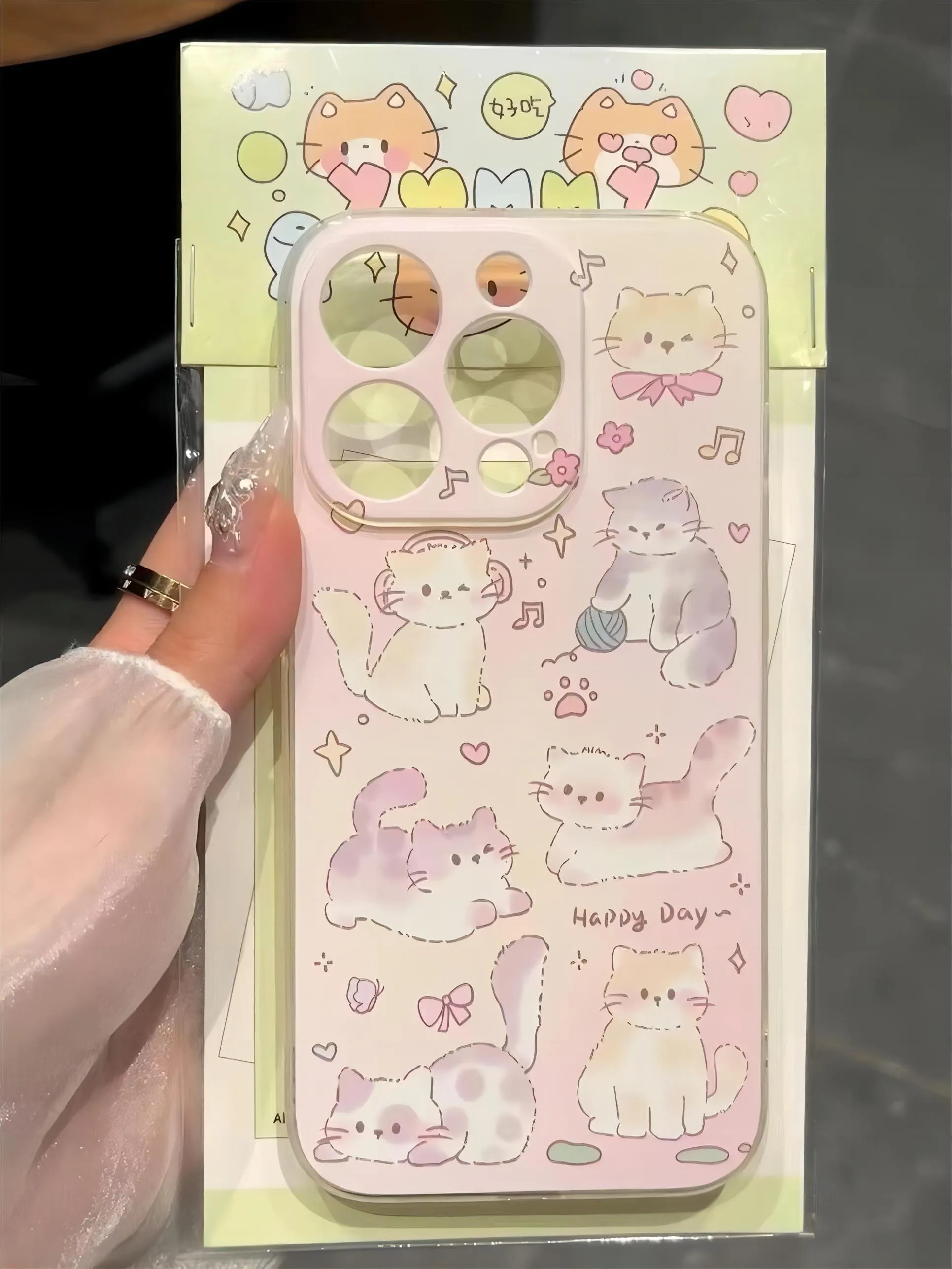 Pink Kitty Cat iPhone Case