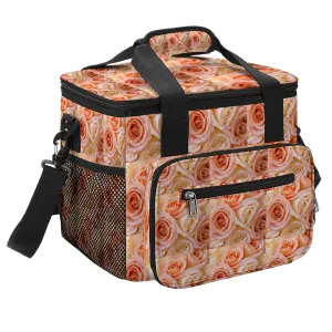 Pinky Roses Multi Function Large Waterproof Bag
