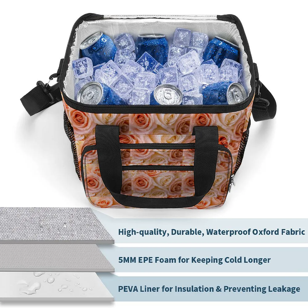 Pinky Roses Multi Function Large Waterproof Bag