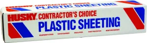 Poly-America CF0212-200C Painter's Sheeting, 200 ft L, 12 ft W, Clear :ROLL: QUANTITY: 1