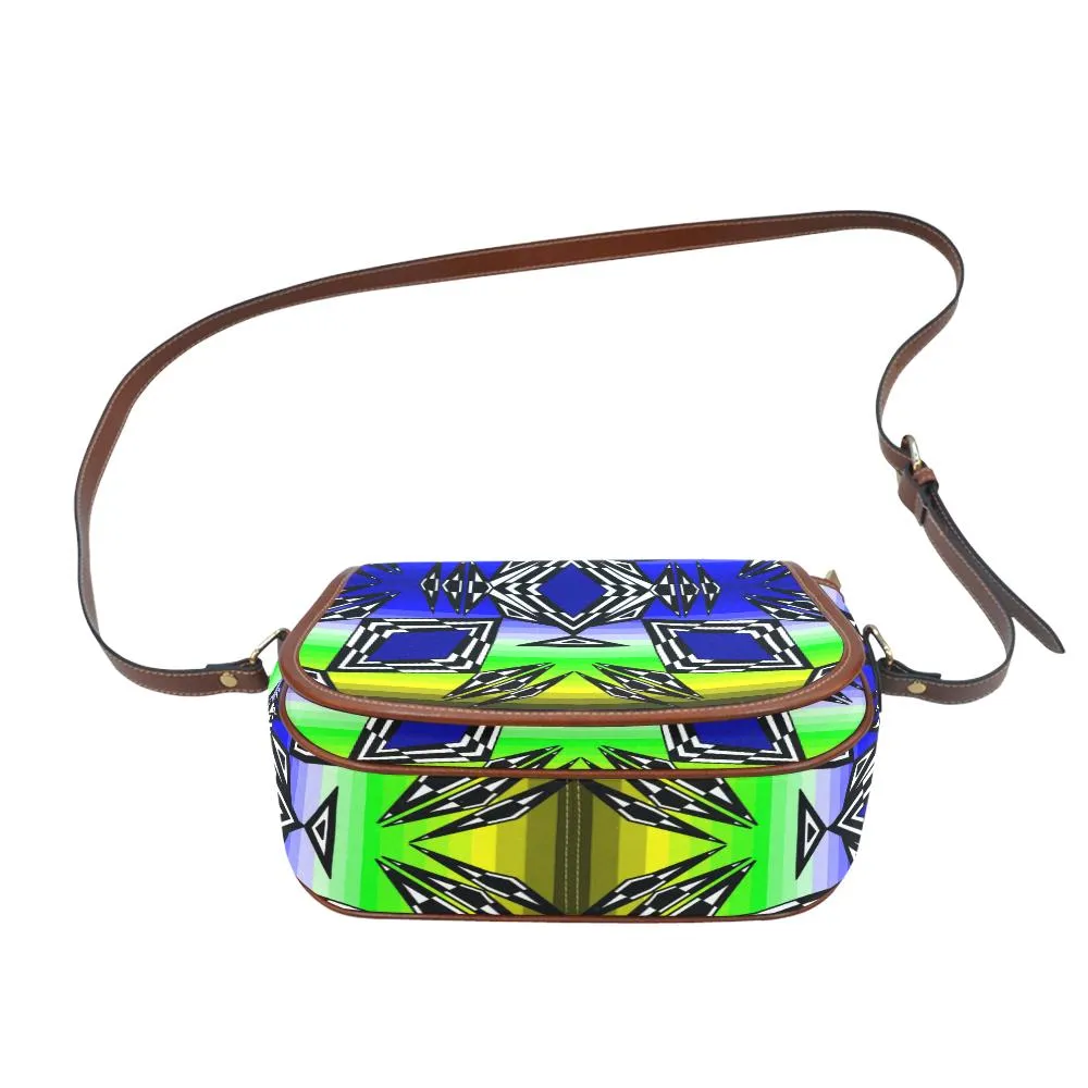 Prairie Fire Spring Saddle Bag/Large