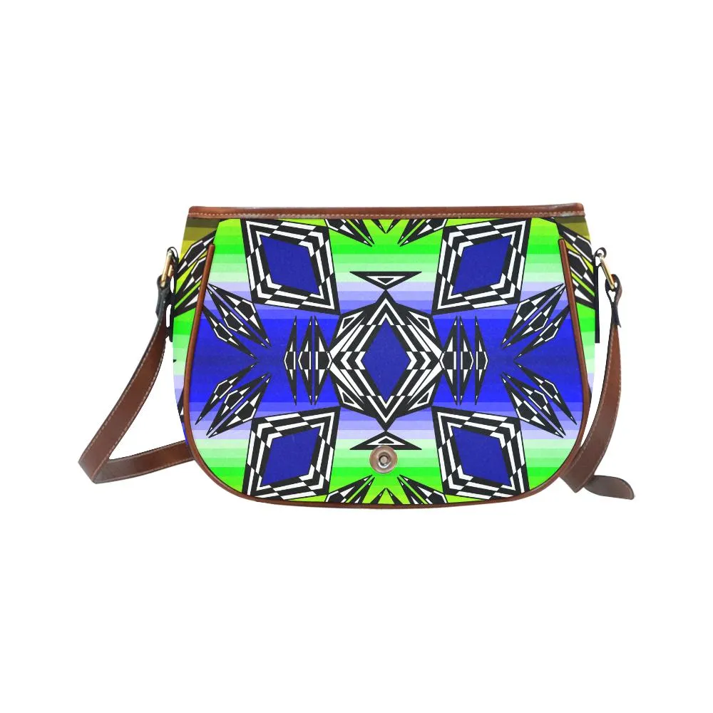 Prairie Fire Spring Saddle Bag/Large