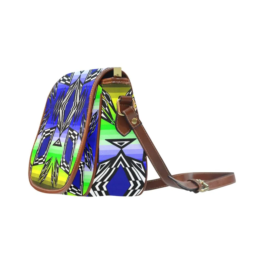 Prairie Fire Spring Saddle Bag/Large