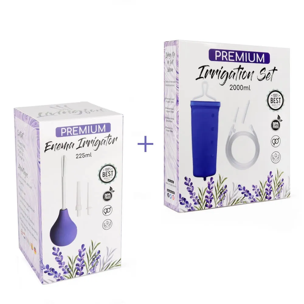 Premium Enema Home Set Bundle