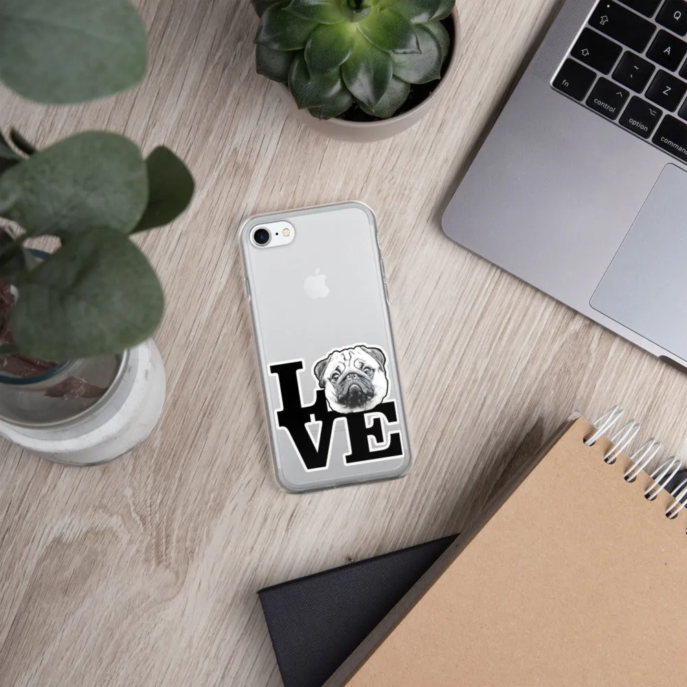 Pug Love iPhone Case