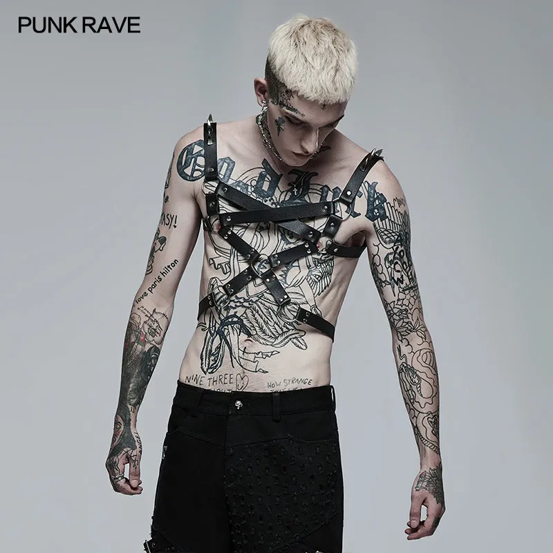 Punk Stylish Leather Loop