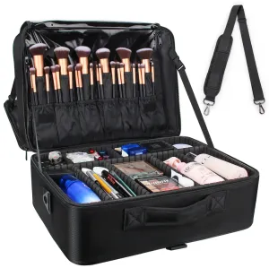 Relavel Extra Large Makeup Case - Black