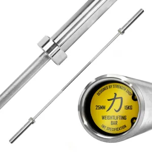 Riot Weightlifting Bar - Women's 15kg, IWF Specification