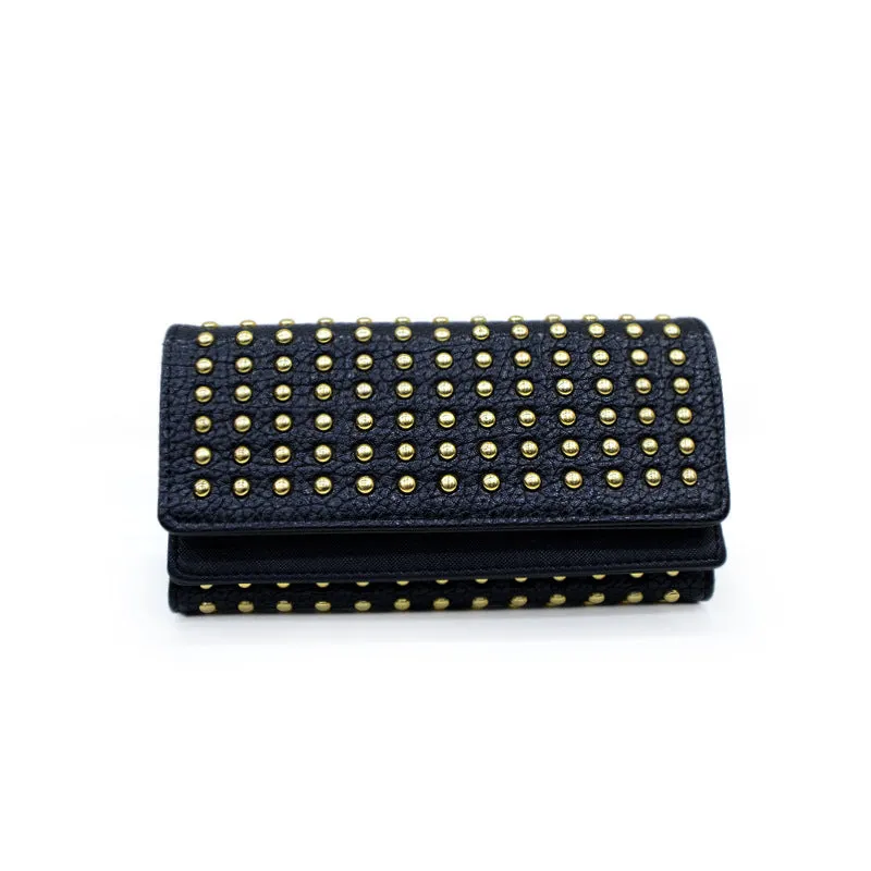 Rivet Three-fold Wallet