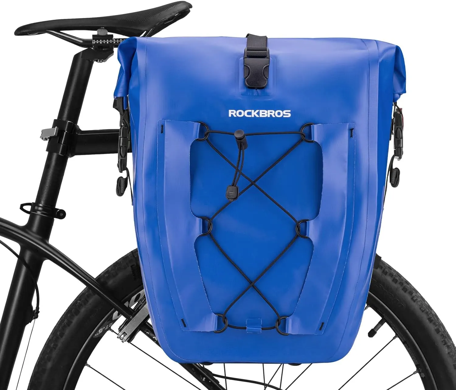 ROCKBROS 32L Waterproof Bike Panniers Durable Spacious Easy to Install